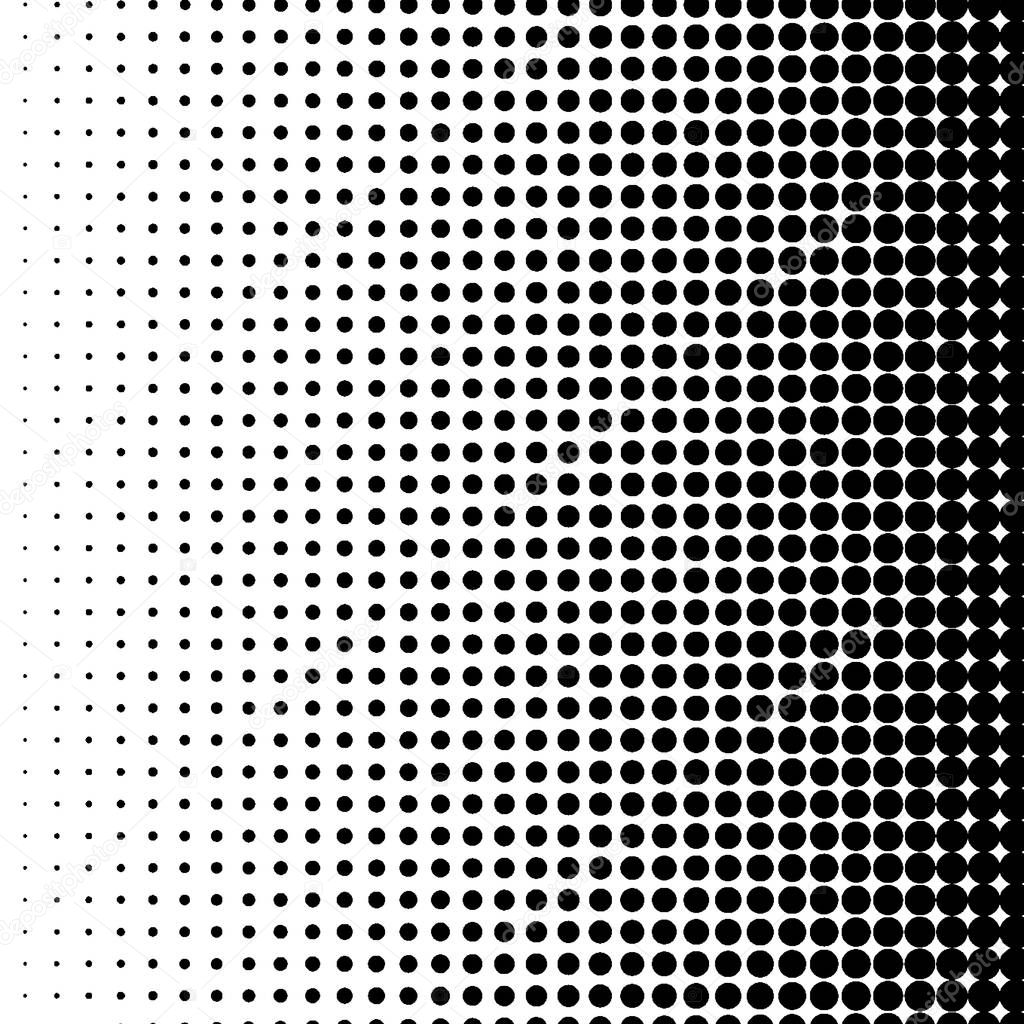 Halftone pattern. Gradient halftone dots background. Vector illustration.