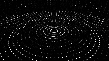 Soyut geometrik arka plan. Büyük veri görselleştirmesi. Noktaları ve çizgileri birbirine bağlayan soyut arka plan. 3d render.