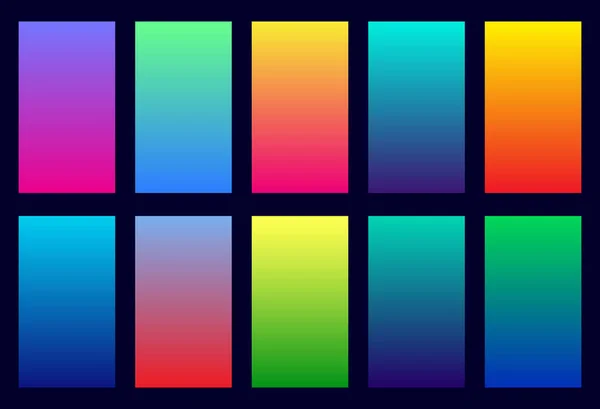 Abstrakt gradient mjuk bakgrund. Vektor färg gradient. — Stock vektor