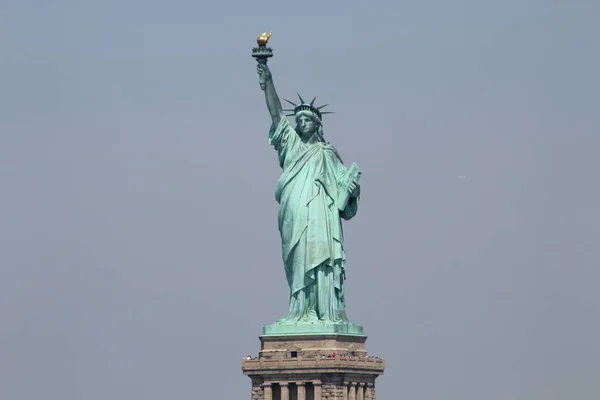 Liberty Monument, Hudson River, New York, Estatua de la Libertad sobre el rio Hudson en New York
