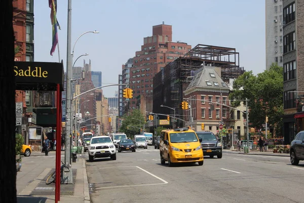 Fuß Durch Die Viertel Von New York — Stockfoto