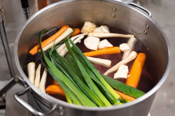 Soupe sebze görünümü Kapat