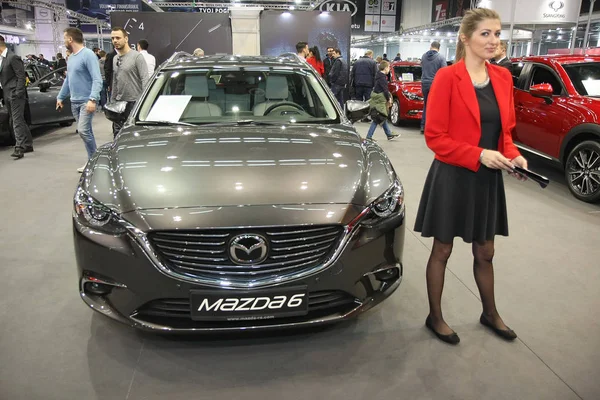 Belgrade Serbie Mars 2018 Mazda Salon Auto Ddor — Photo