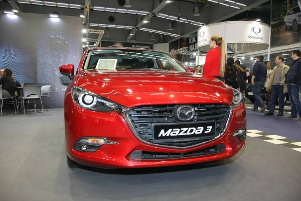 Belgrade Serbie Mars 2018 Mazda Salon Auto Ddor — Photo