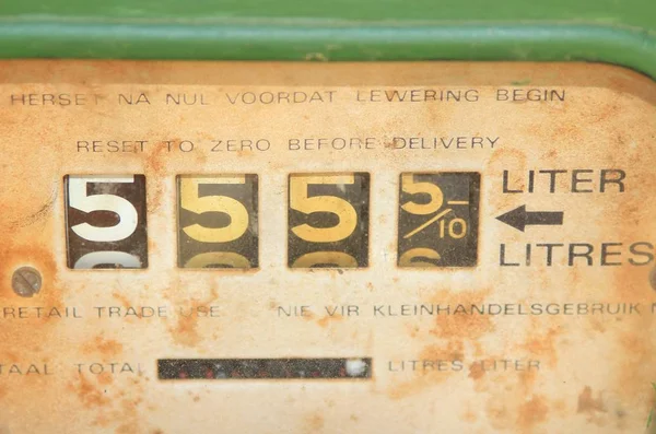 Rustik Yakıt Gage. İşaretler ve Semboller Arka Plan 