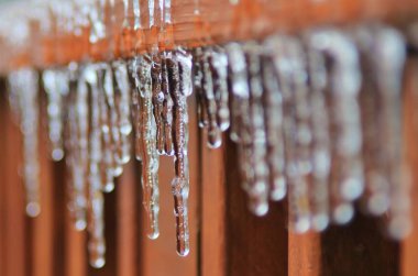 Buz Arka Plan - Renkli Doğada Buzsarlar 