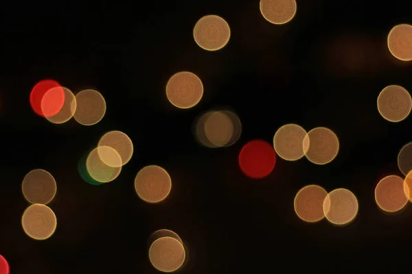 Ночные Огни Боке Фестиваль Огней — стоковое фото