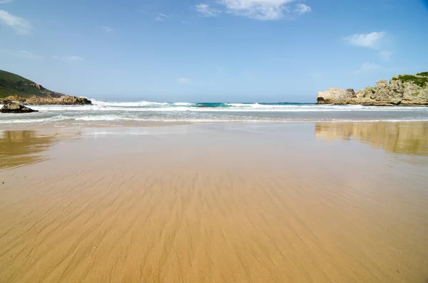 Riserva Naturale Robberg Vicino Plettenberg Baia Onde Oceaniche Indiane Sud — Foto Stock