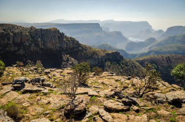 Blyde river canyon; Mpumalanga Graskop yakınındaki. Güney Afrika