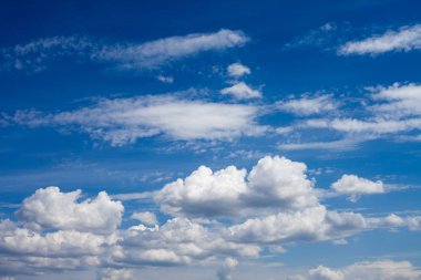 Yumuşak Bulutlu Güzel Gökyüzü