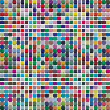 Vektör paleti. 484 farklı renk kaotik dağınık