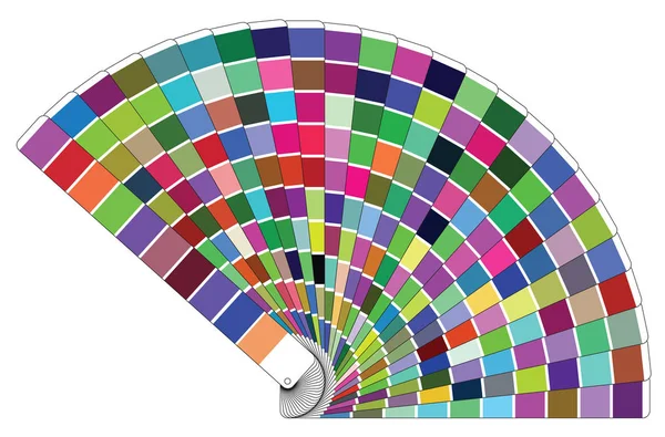 Vektör renk paleti kitap