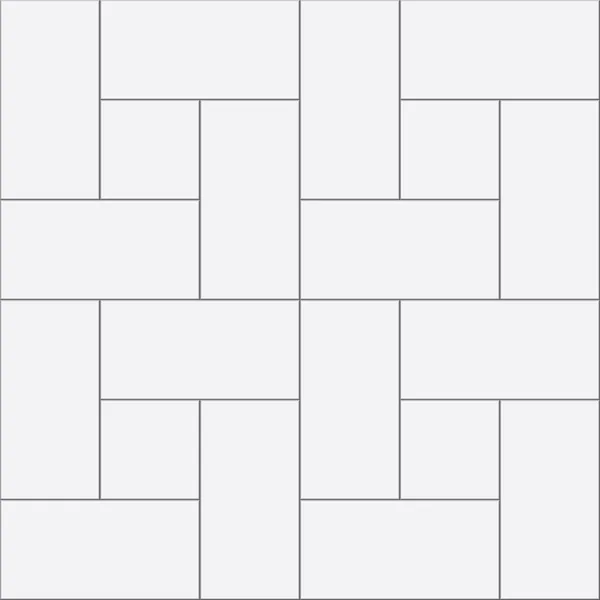 White square and rectangular tiles seamless vector texture.
