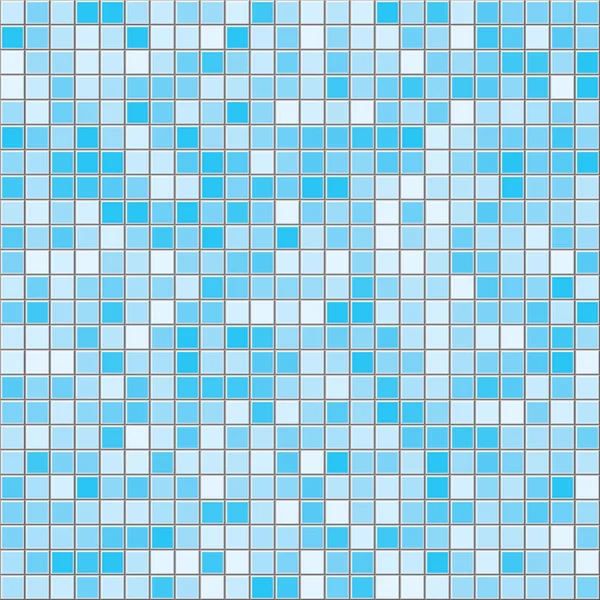 Azulejos quadrados ciano sem costura textura vetorial . — Vetor de Stock