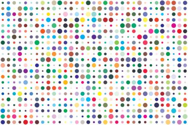 Vektör renk paleti. 726 farklı renk. Desen boyutu 231 x 154 mm. Dikişler