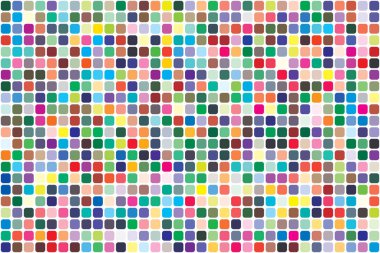 Vektör renk paleti. 726 farklı renk. Desen boyutu 231 x 154 mm. Dikişsiz