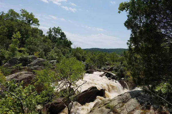 Потомак річки на великих Falls, штат Меріленд — стокове фото