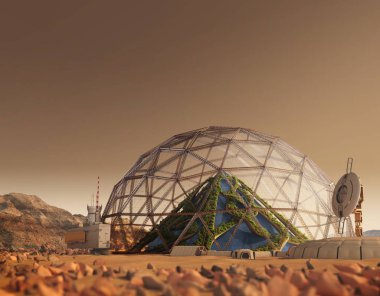 Mars'ı bir ileri karakol kolonisi ile şekillendirme 