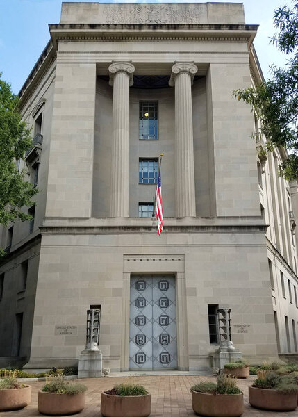 The Department of Justice in Washington, DC, USA