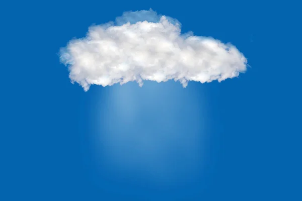 Vacker himmel med moln, vidvinkel — Stockfoto