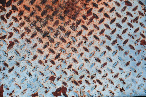 Metal Oxidado Fondo Metálico Oxidado Maltratado —  Fotos de Stock