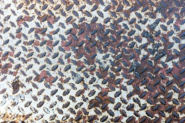 Rusty Metal Rusty Poobijany Metal Tło — Zdjęcie stockowe
