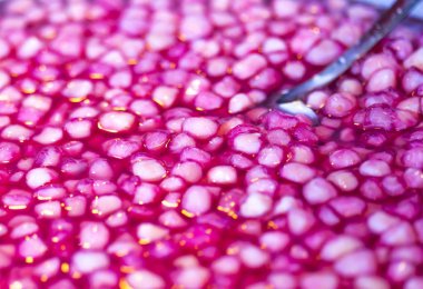 Hindistan cevizi şurubu sahte nar. Tay tatlısı.