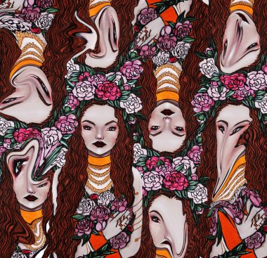 kızlar için bir perisi ile yaratıcı kapak 