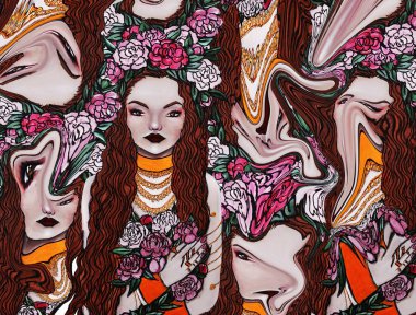 kızlar için bir perisi ile yaratıcı kapak 