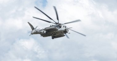 Uçuş Ch-53e Super Stallion helikopter
