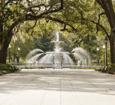 Park in Savannah, Gürcistan