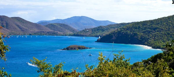 Baia del tronco, noi isole vergini — Foto Stock