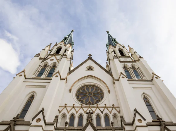 Église historique à Savannah, Géorgie — Photo
