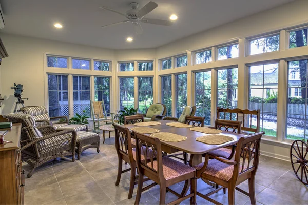 Beaufort South Carolina Usa May 2016 Dining Room Interior Real — Stock Photo, Image