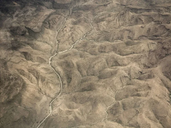 Vista Aérea Del Desierto Etiopía Cerca Somalia — Foto de Stock