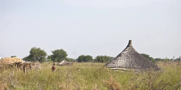 güney sudan panorama köy