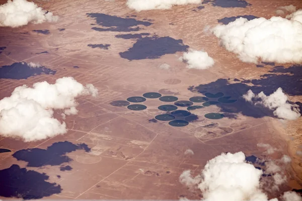 Vista Aérea Del Paisaje Modelado Kenia África — Foto de Stock