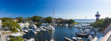 Hilton Head'in havai görünümü