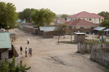 Juba, Güney Sudan'daki insanlar
