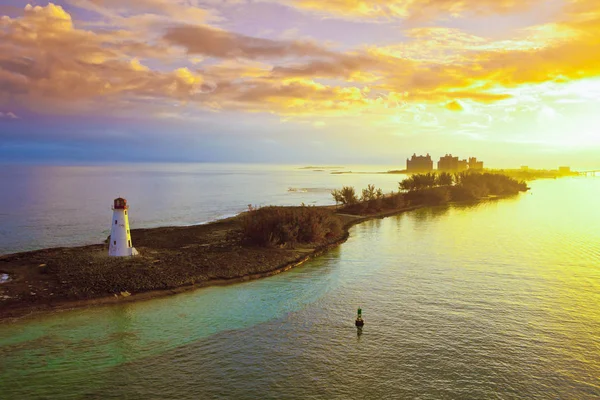 Nassau, Bahamy za svítání — Stock fotografie