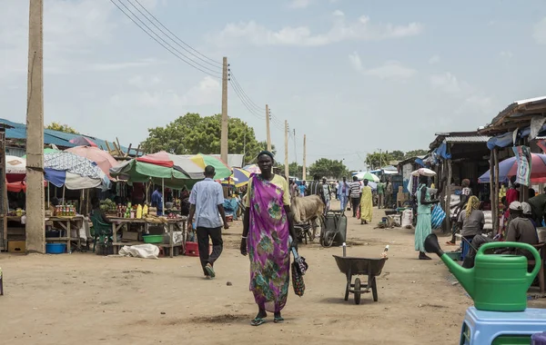 南スーダン市場 — ストック写真