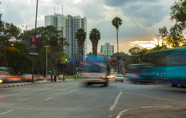 Centrum Nairobi, Kenia — Zdjęcie stockowe