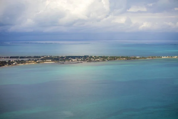 Marsh Harbour Havadan Görünümü Bahamalar — Stok fotoğraf