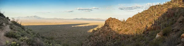 アリゾナ砂漠の航空写真 — ストック写真