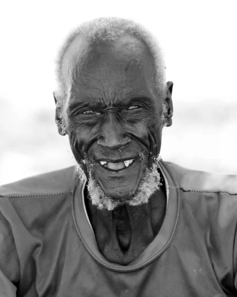 Dinka hombre en Sudán del Sur — Foto de Stock