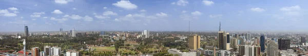 Aerial view of Nairobi city of Kenya in Africa