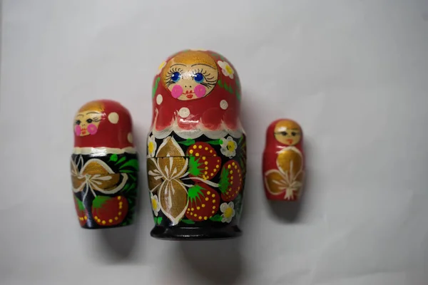 Russian dolls - souvenir from Russia — Stock Photo, Image