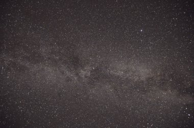 Gece gökyüzü samanyolu