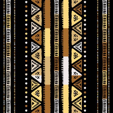 El yapımı renkli çizgili parlak kabile sorunsuz