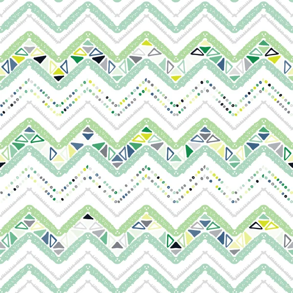 Abstract zigzagpatroon voor een cover ontwerp. — Stockvector